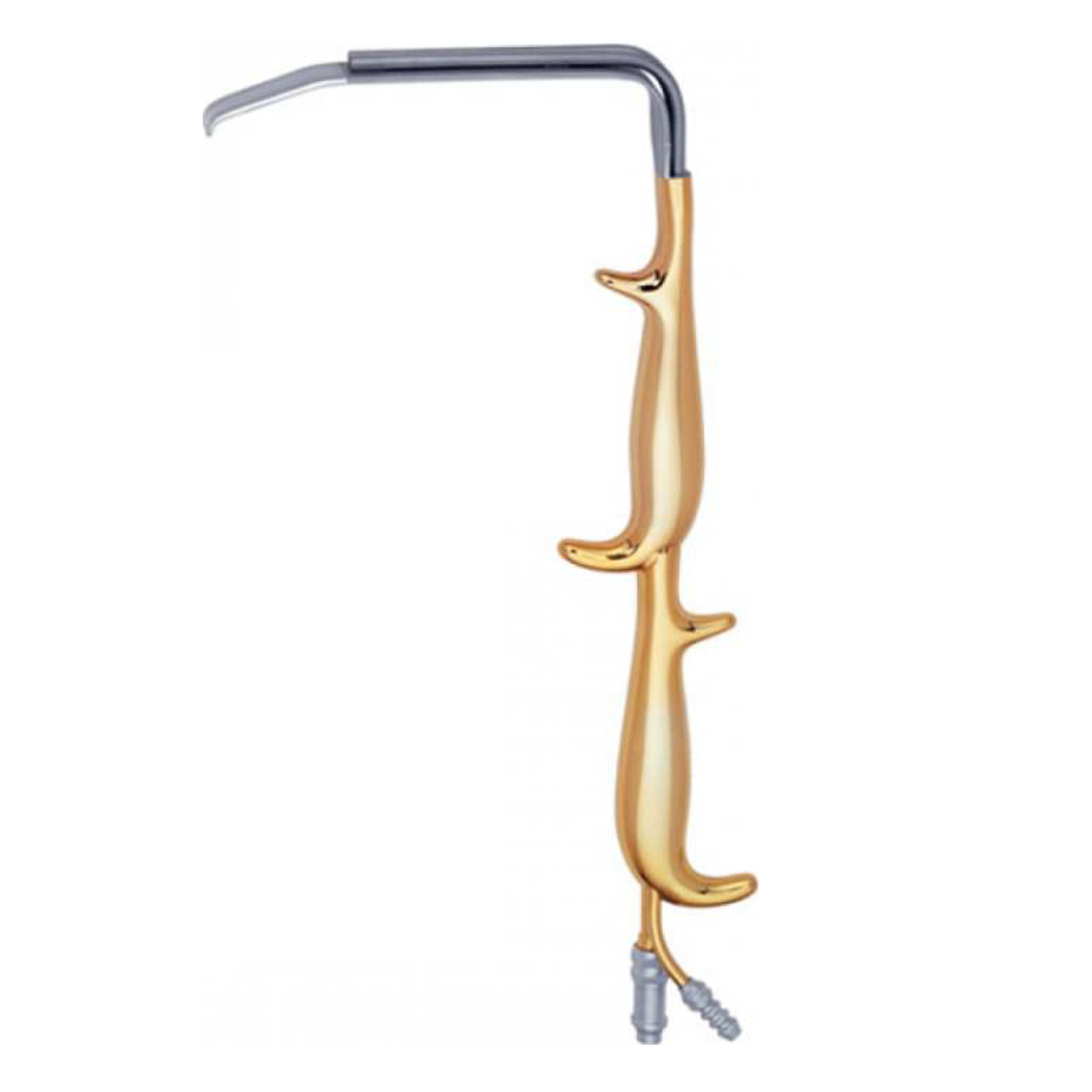 TEBBETTS RETRACTOR, With Double Handle and Teeth at tip