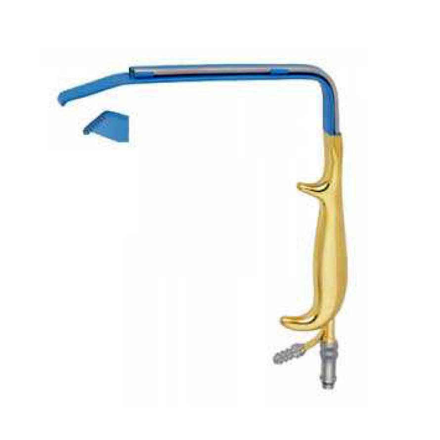 TEBBETTS RETRACTOR, Insulated Blade with Teeth