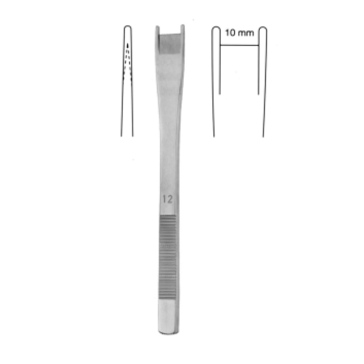 CINELLI GUARDED OSTEOTOME, 16CM