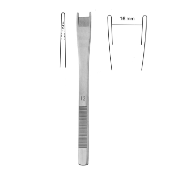 CINELLI GUARDED OSTEOTOME, 16CM