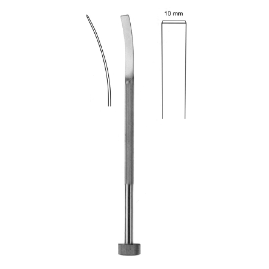 OBWEGESER FLEXIBLE OSTEOTOME,  21CM