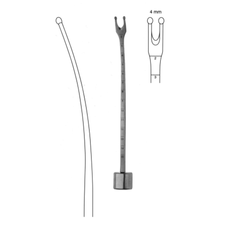 OBWEGESER NASAL SEPTUM OSTEOTOME, 18.5CM