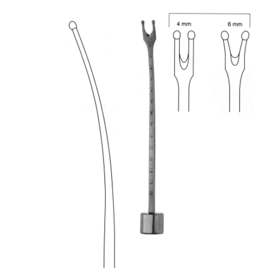 OBWEGESER NASAL SEPTUM OSTEOTOME, 18.5CM