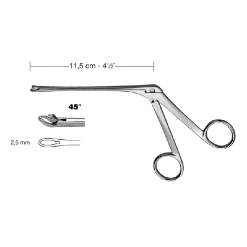 WEIL BLAKESLEY FORCEPS,  THROUGHCUT