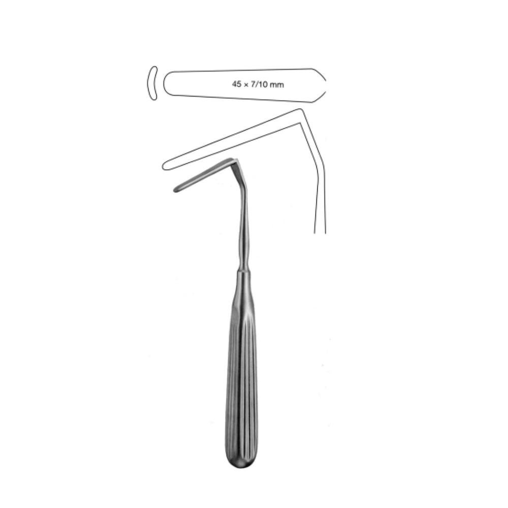 AUFRICHT NASAL RETRACTOR,  18CM