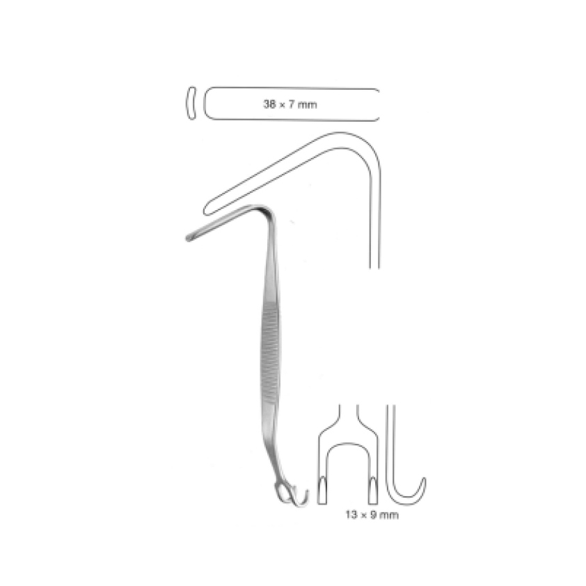 AUFRICHT NASAL RETRACTOR, 13.5CM