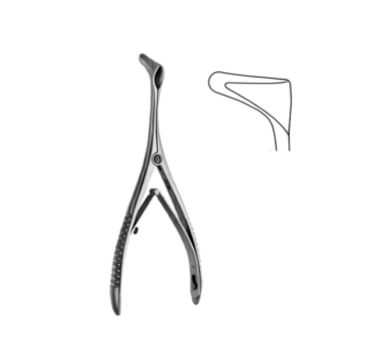 TIECK HALLE NASAL SPECULUM, 13.5CM