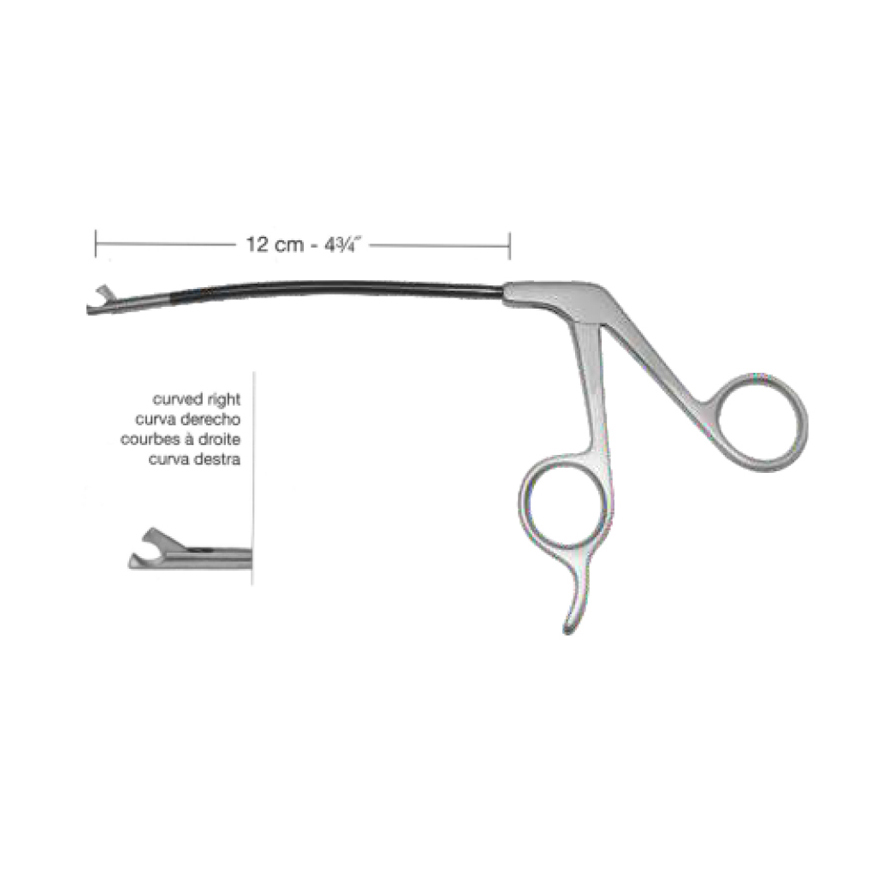 HOOK SCISSORS, 12cm SHAFT