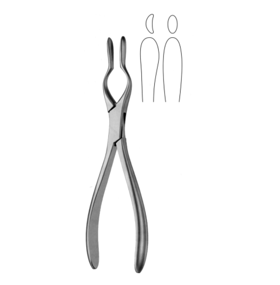 WALSHAM SEPTUM STRAIGHTENING  FORCEPS, 23CM