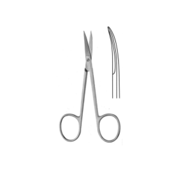 IRIS SCISSORS, CURVED